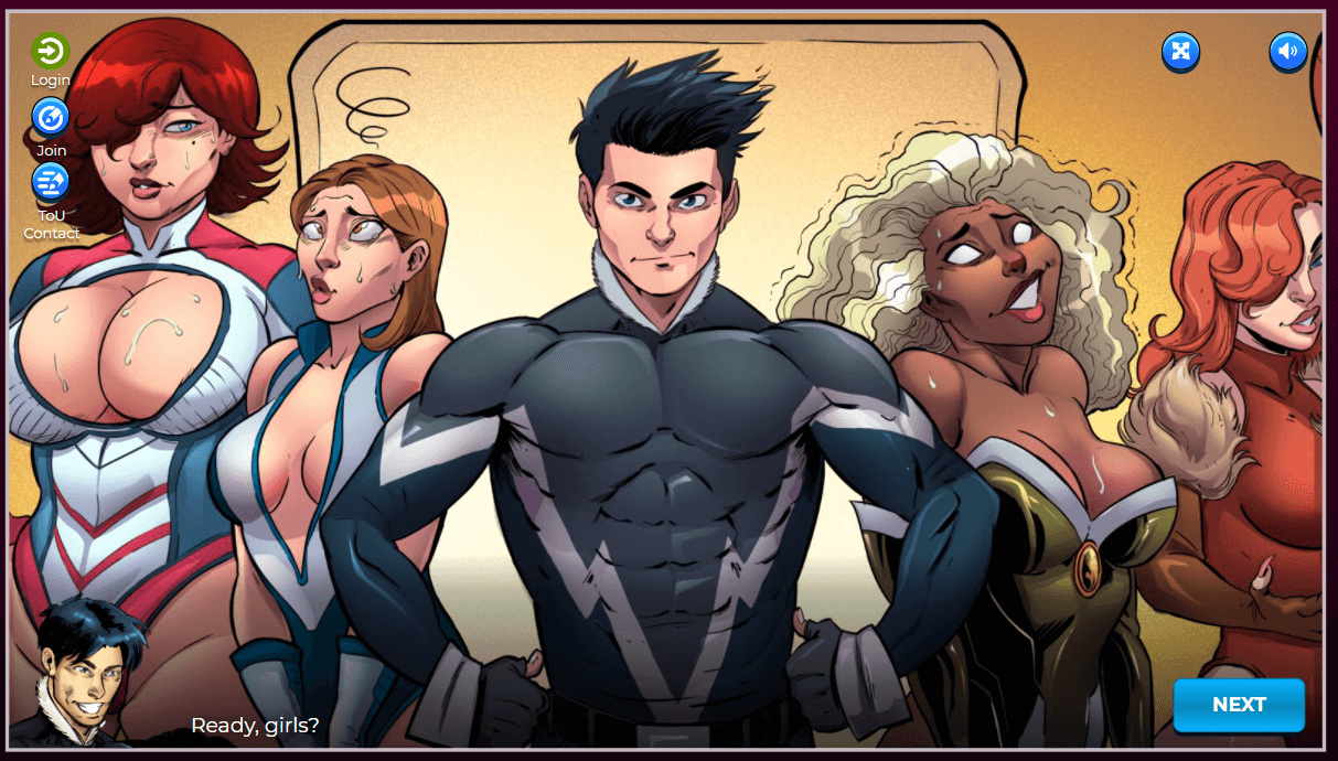 comix harem presentation